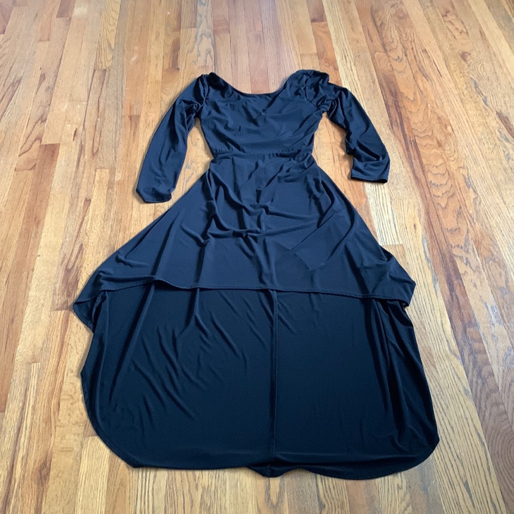 Black Hi Low Dress